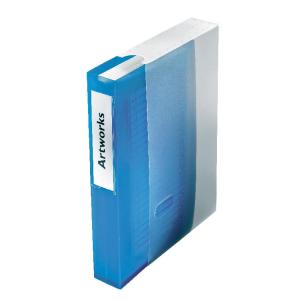 Kniha na CD/DVD modrá