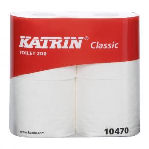 Toaletný papier KATRIN Clasic Toilet 200-4 ks