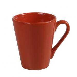 Hrnček keramický oranžový