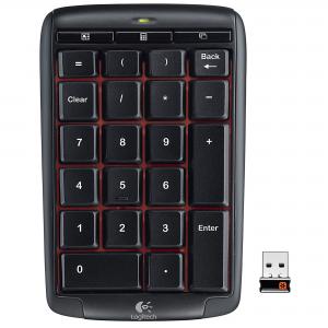 Bezdrôtová číselná klávesnica Logitech Pad N305