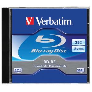 BD-RE Verbatim 1-2x, 25 GB Blu-Ray, klas.obal