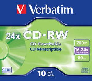Verbatim CD-RW 24x