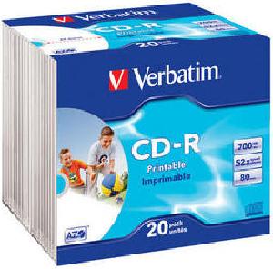Verbatim CD-R slim  printable