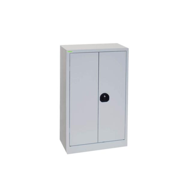 Kancelárska skriňa na dokumenty, 2 police, zváraná, v 100 x š 60 x h 42 cm, farba RAL7035 svetlošedá