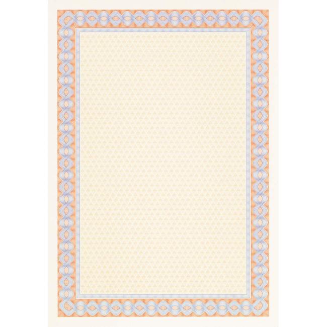 Certifikačný papier A4 oranžovo fialový 4053, 25 hárkov 115g