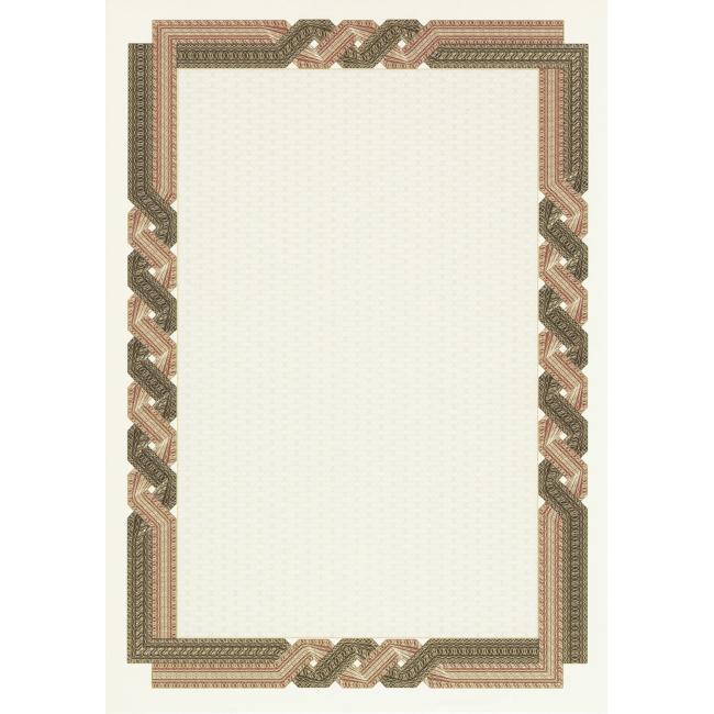 Certifikačný papier APLI A4 hnedý, 115 g, 25 hárkov
