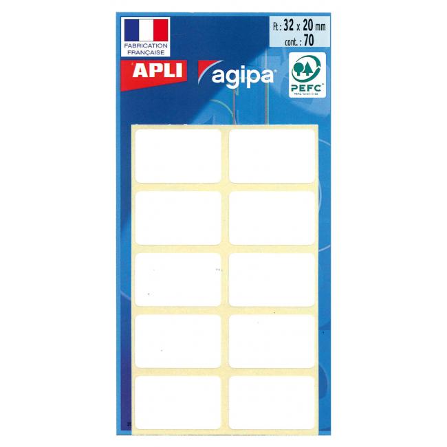 Etikety Agipa , 20x32 mm