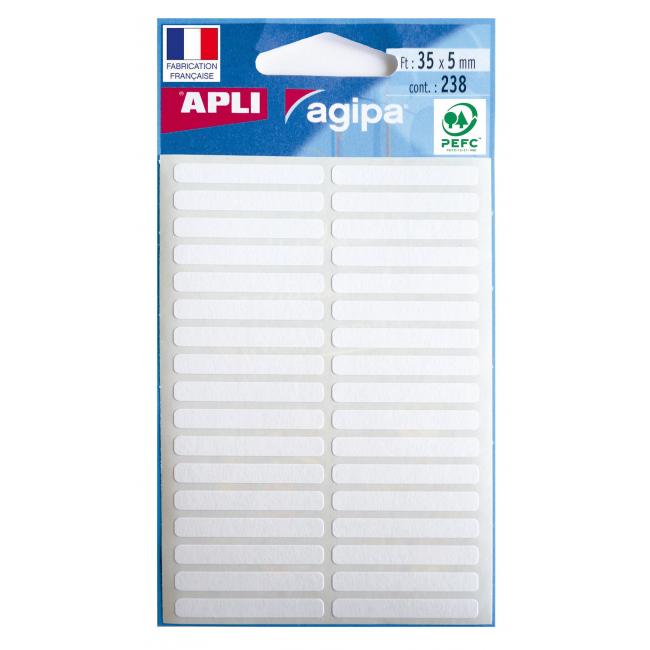 Etikety Agipa , 5x35 mm
