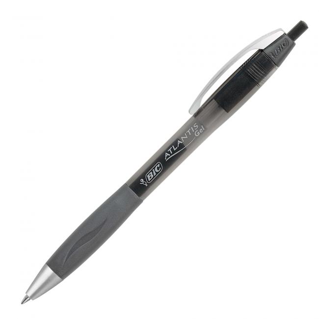 Gélový roller BIC Atlantis premium čierny