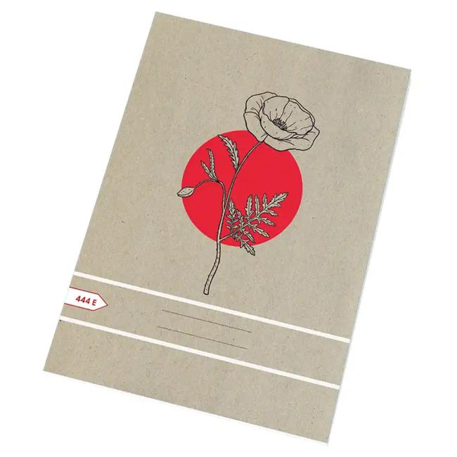 Zošit 444, A4, 40 listov, linajkový Ecology