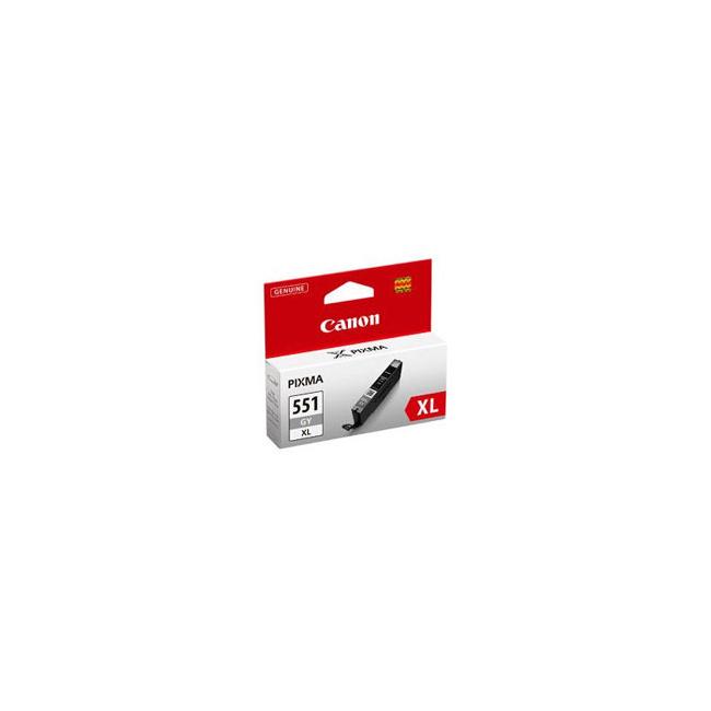 Atramentová náplň Canon CLI-551 GY pre MG 5450/6350/iP7250 grey XL (500 str.)