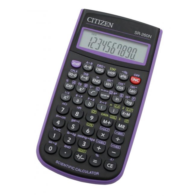 Kalkulačka CITIZEN SR-260N fialová