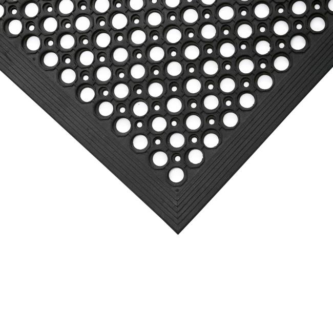 Rohož exteriérová pryžová Rampmat 80x120cm čierna