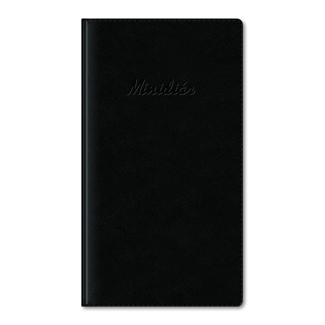 Diár mini 9 x 16 cm týždenný 2026 - čierny