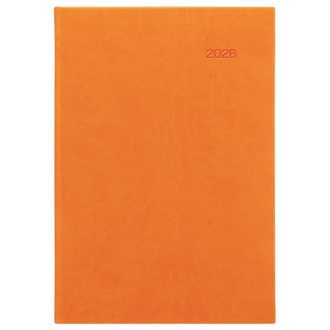 Diár Viva denný A5 14,8 x 21 cm oranžový 2026