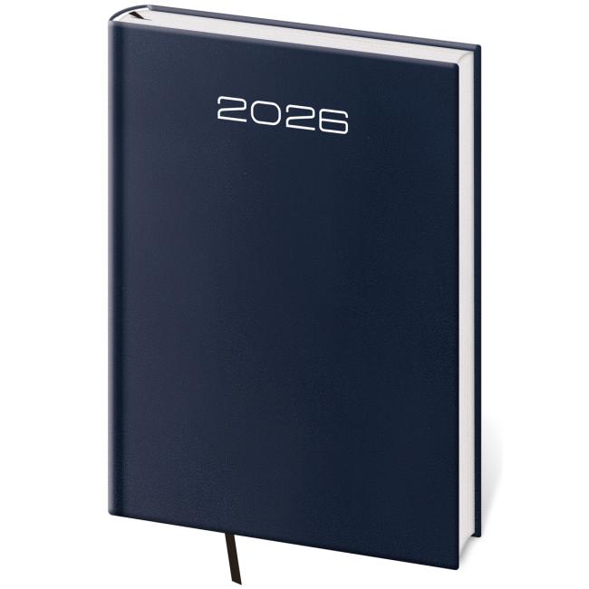 Diár Old Karachi týždenný A5 14,3x20,5 cm modrý 2026