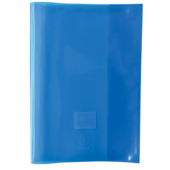 Obal na zošity A5 hladký 150mic modrý