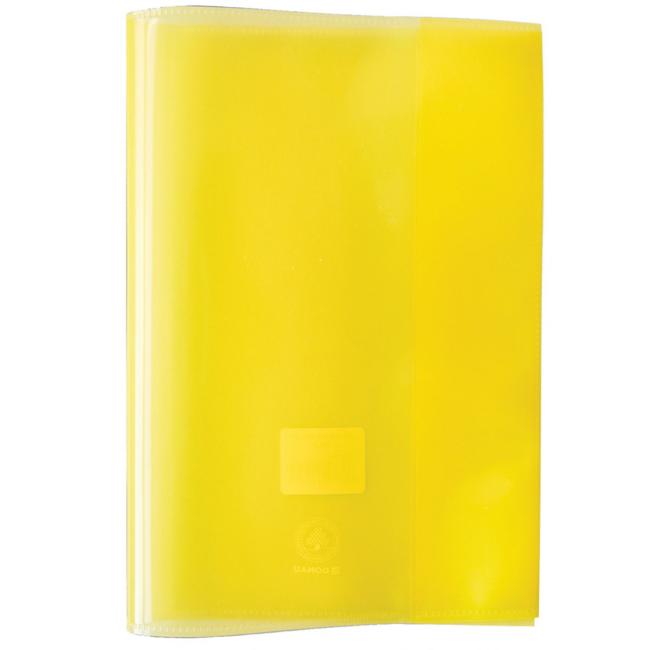 Obal na zošity A5 hladký 150mic žltý