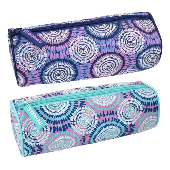 Puzdro na perá DONAU Kruhy, 6 ks