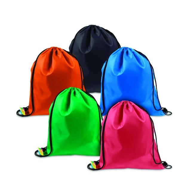 Vrecko na prezuvky DONAU XXL jednofarebné, mix 5 farieb, 10 ks