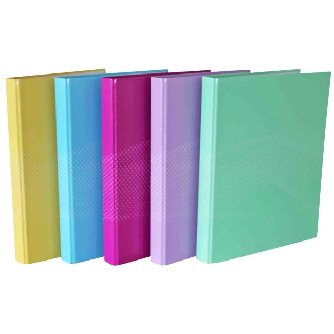 Zakladač krúžkový DONAU A4, 2R/25mm, mix pastelových farieb, 10 ks