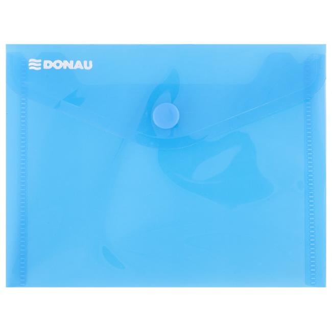 Plastový obal A6 modrý Donau (KP238100)