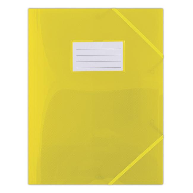 Obal z PP polopriehľadný žltý