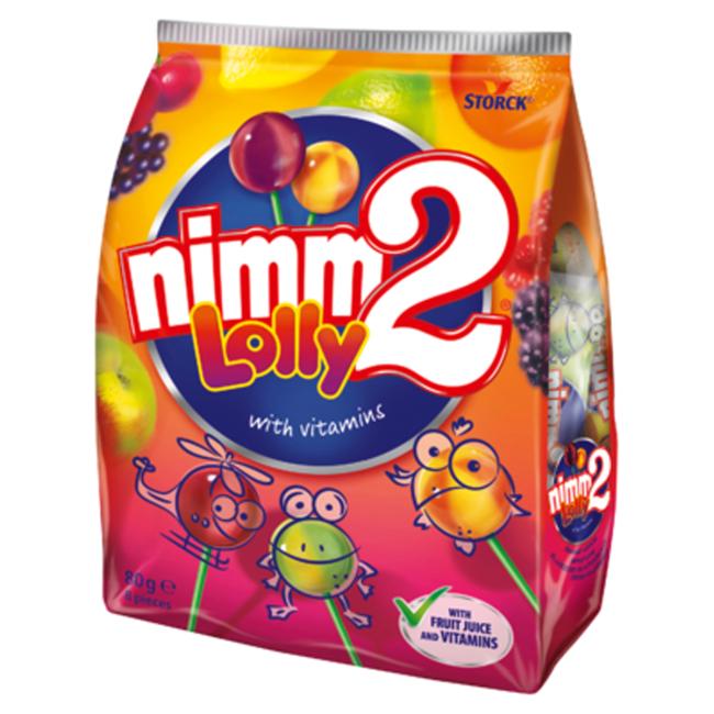 Lízatká Nimm2 Lolly 80g