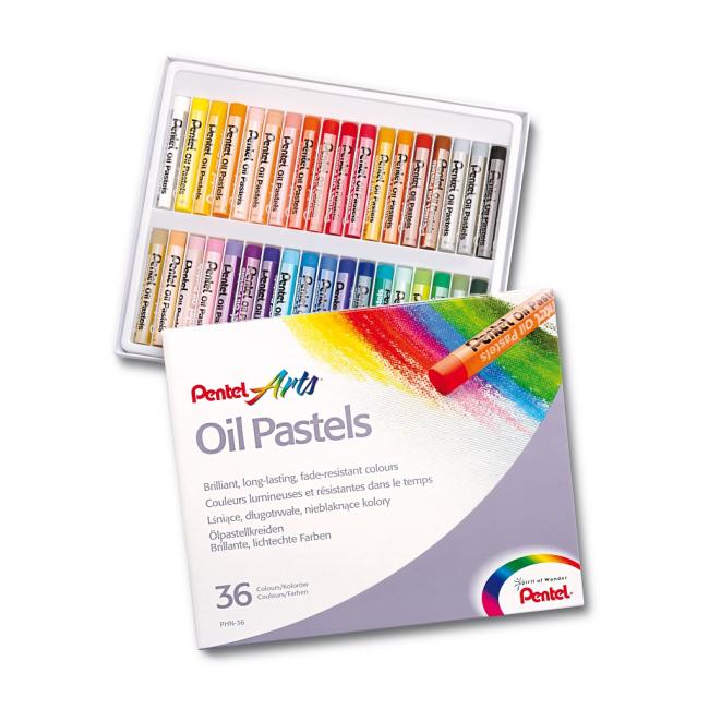 Olejové farby Pentel 36 ks/ BD