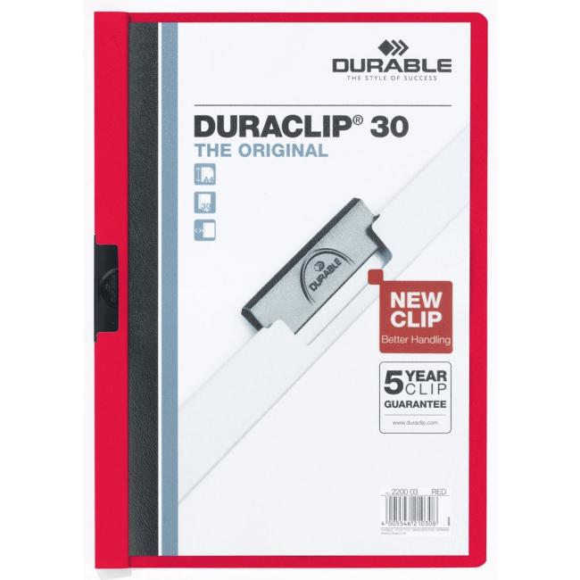 DURACLIP Original 30 červený
