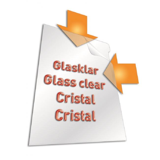 Obal L na dokumenty DURABLE STANDARD číry