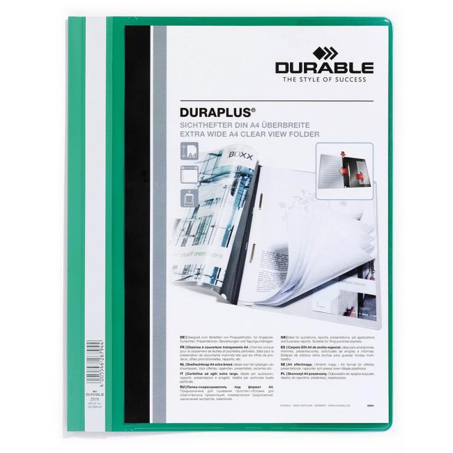 Rýchloviazač DURABLE Duraplus zelený