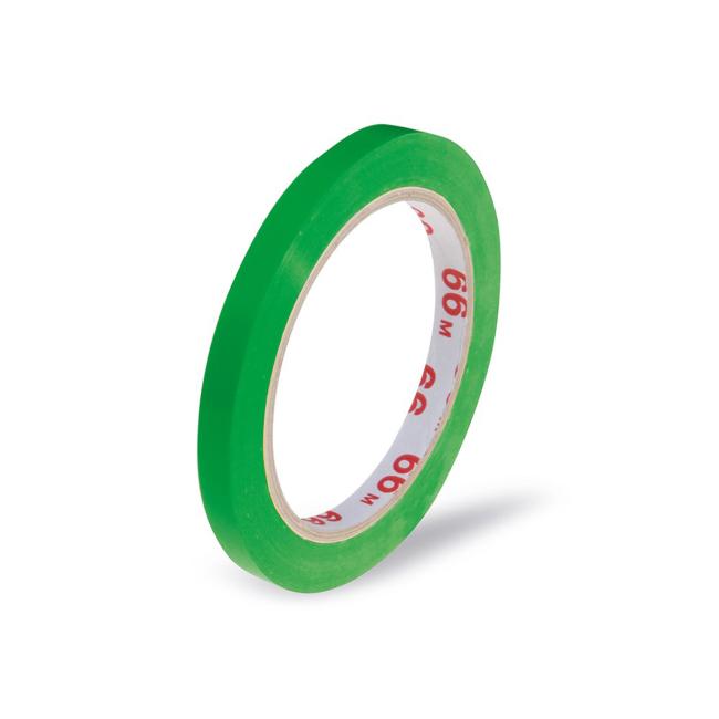 Lepiaca páska PVC 9 mm x 66 m zelená