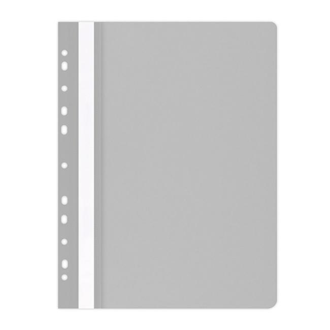 Rýchloviazač PP s eurodierovaním matný sivý