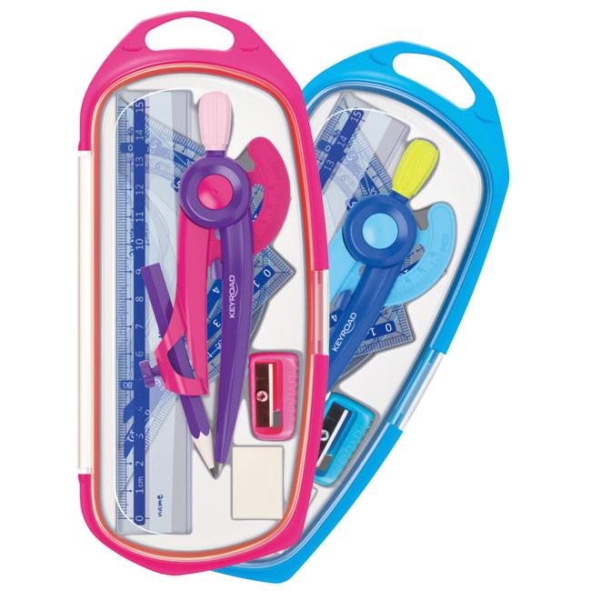 Súprava školských pomôcok KEYROAD veľká mix farieb