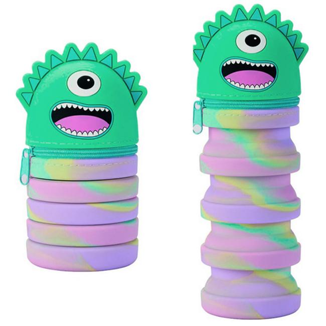 Peračník KEYROAD, stojaci silikónový s výsuvným funkčným dizajnom