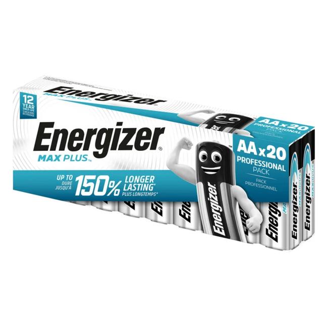Batéria Energizer Max Plus AA alkalická tužková 20 ks