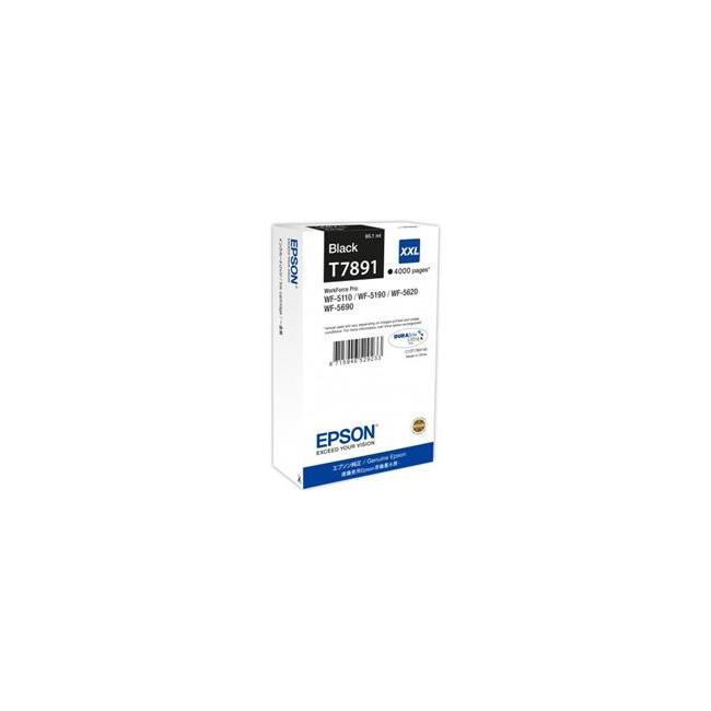 Atramentová náplň Epson C13T789140 black XXL pre WF-5620/5690/5190/5000 (4.000 str.)