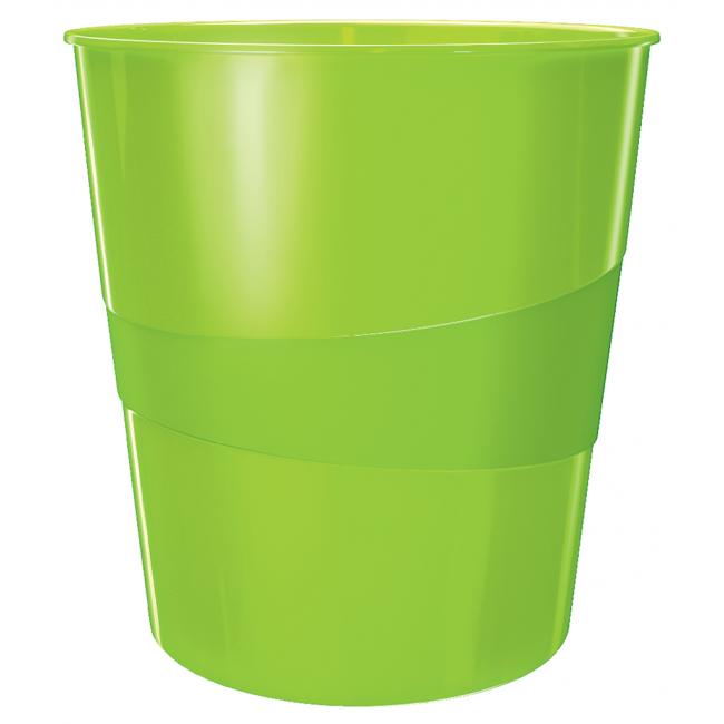 Odpadkový kôš 15l Leitz WOW zelený