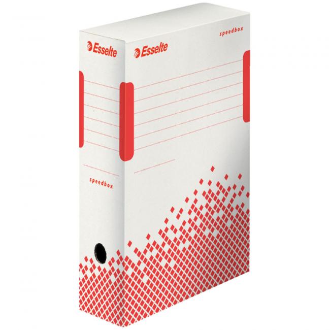 Archívny box Esselte Speedbox  biely 100 mm