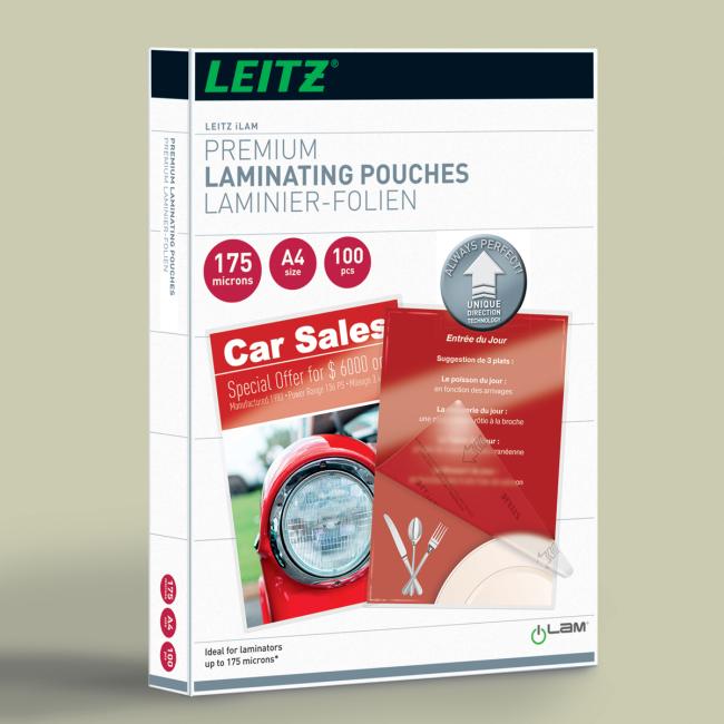 Laminovacie fólie Leitz A4 175 mic