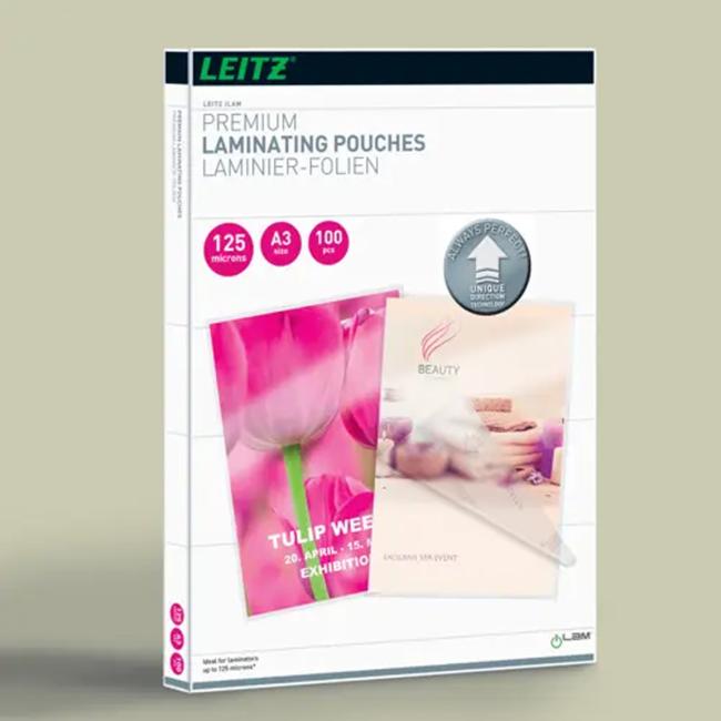 Laminovacie obaly Leitz iLAM UDT A3, 125 mic, 100 ks