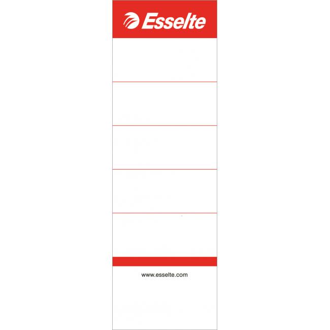 Zasúvacie štítky 5 cm Esselte pre chrbát 7,5 cm