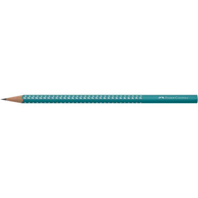 Grafitová ceruzka Faber Castell Sparkle petrol