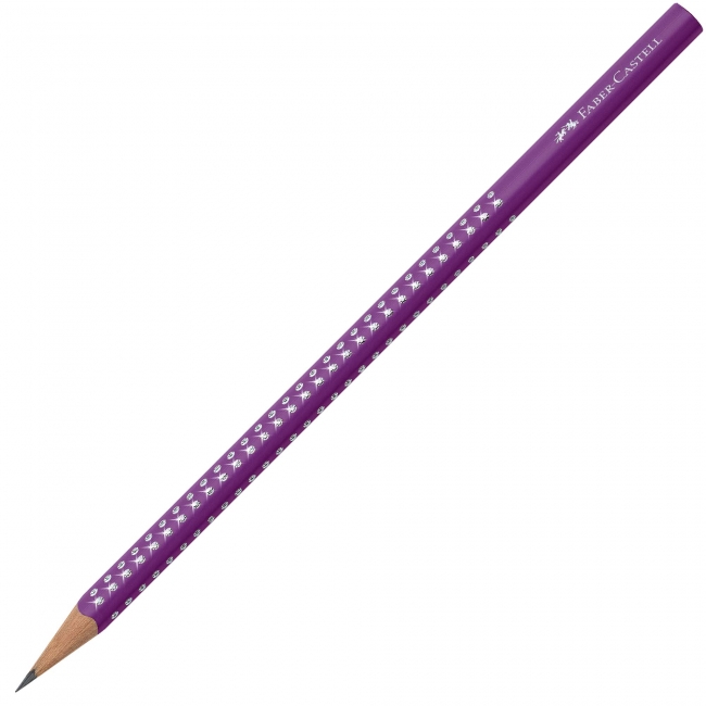 Grafitová ceruzka Faber Castell Sparkle fialková