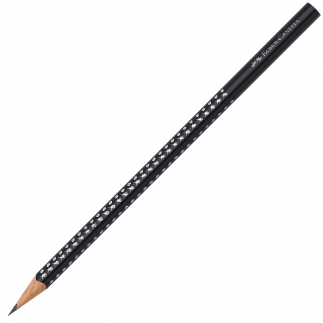 Grafitová ceruzka Faber Castell Sparkle čierna