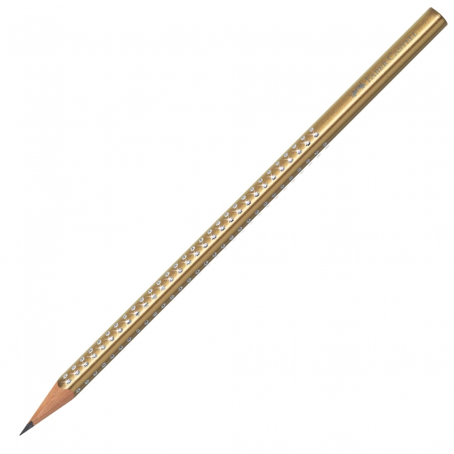 Grafitová ceruzka Faber Castell Sparkle zlatá