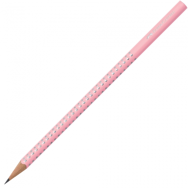 Grafitová ceruzka Faber Castell Sparkle ružová