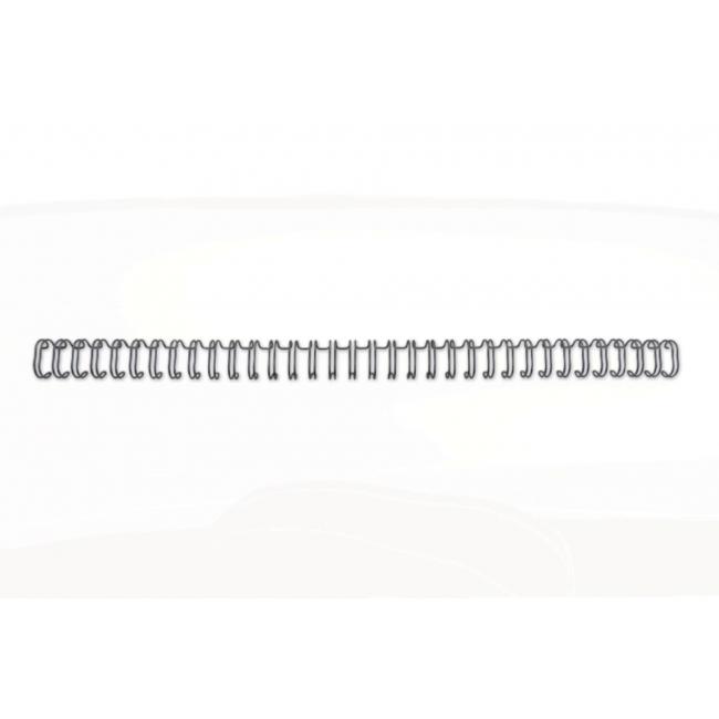 Drôtové hrebene Fellowes 10mm čierne 3:1