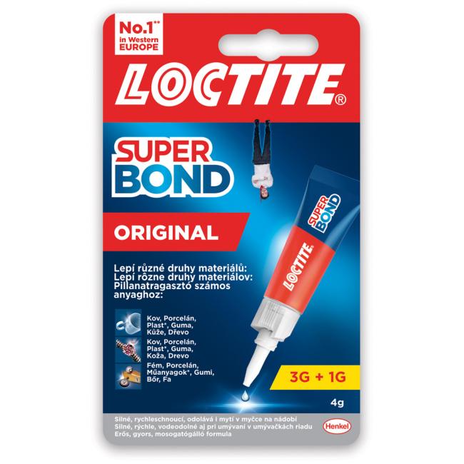Sekundové lepidlo Loctite Super Attak The Original 3g